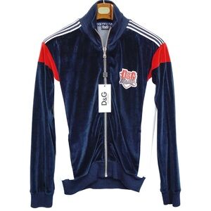 Dolce & Gabbana Velour Track Jacket NWT*